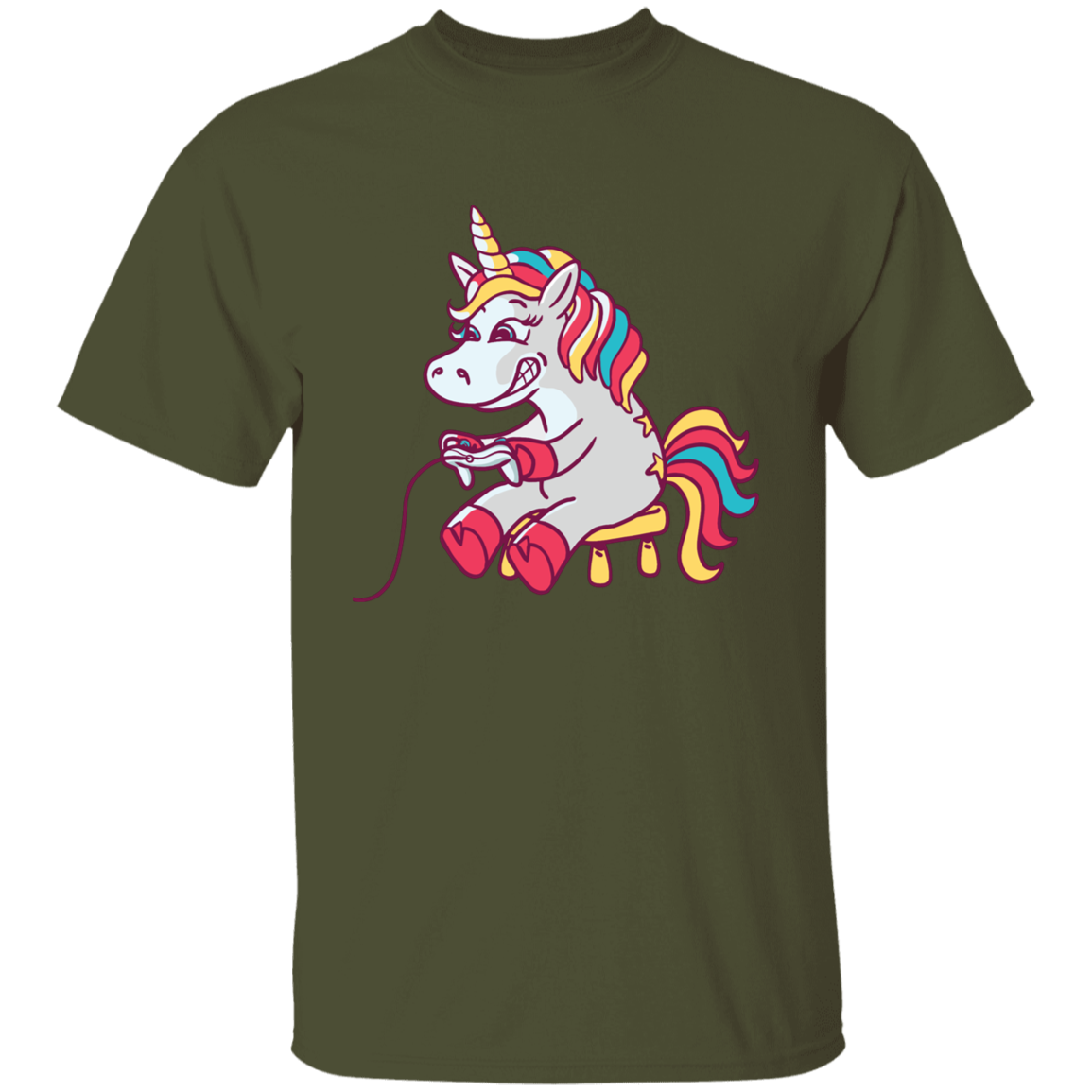 Gaming Unicorn T Shirt