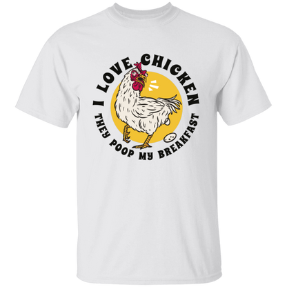 Cartoon Chicken T-Shirt