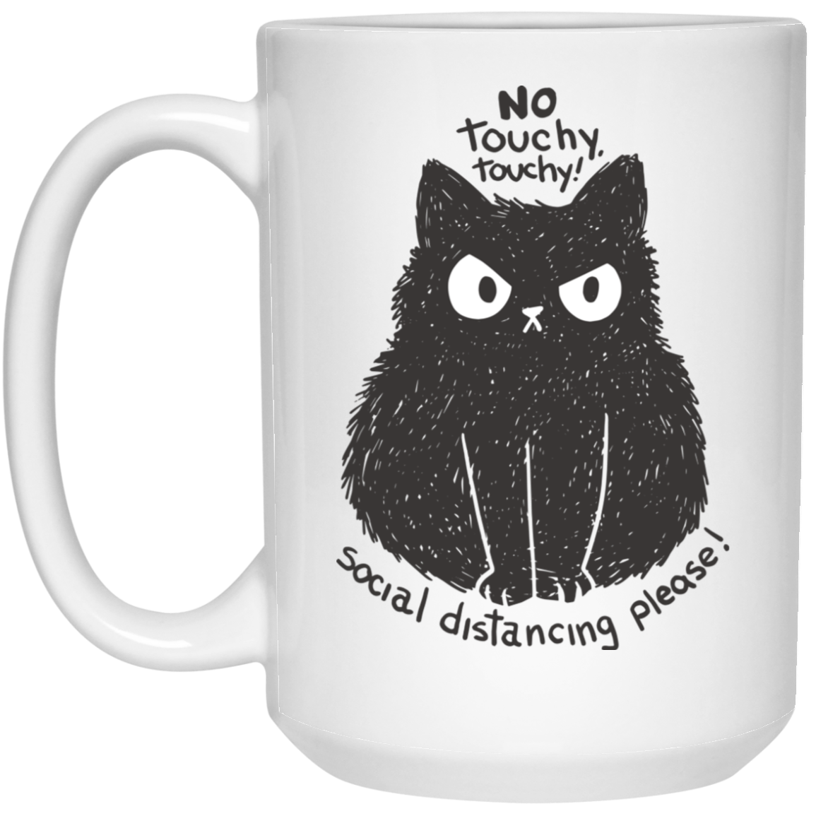 Angry Cat Animal Mugs & Bottle