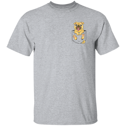 Pug In Pocket T-Shirt