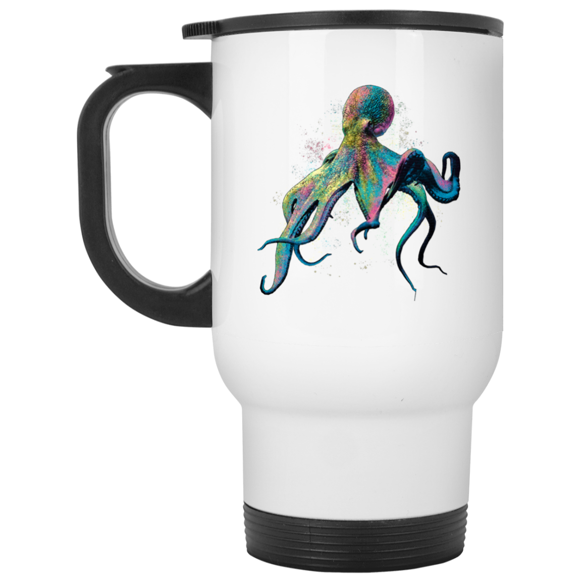 Octopus Coffee Mug Colorful Octopus