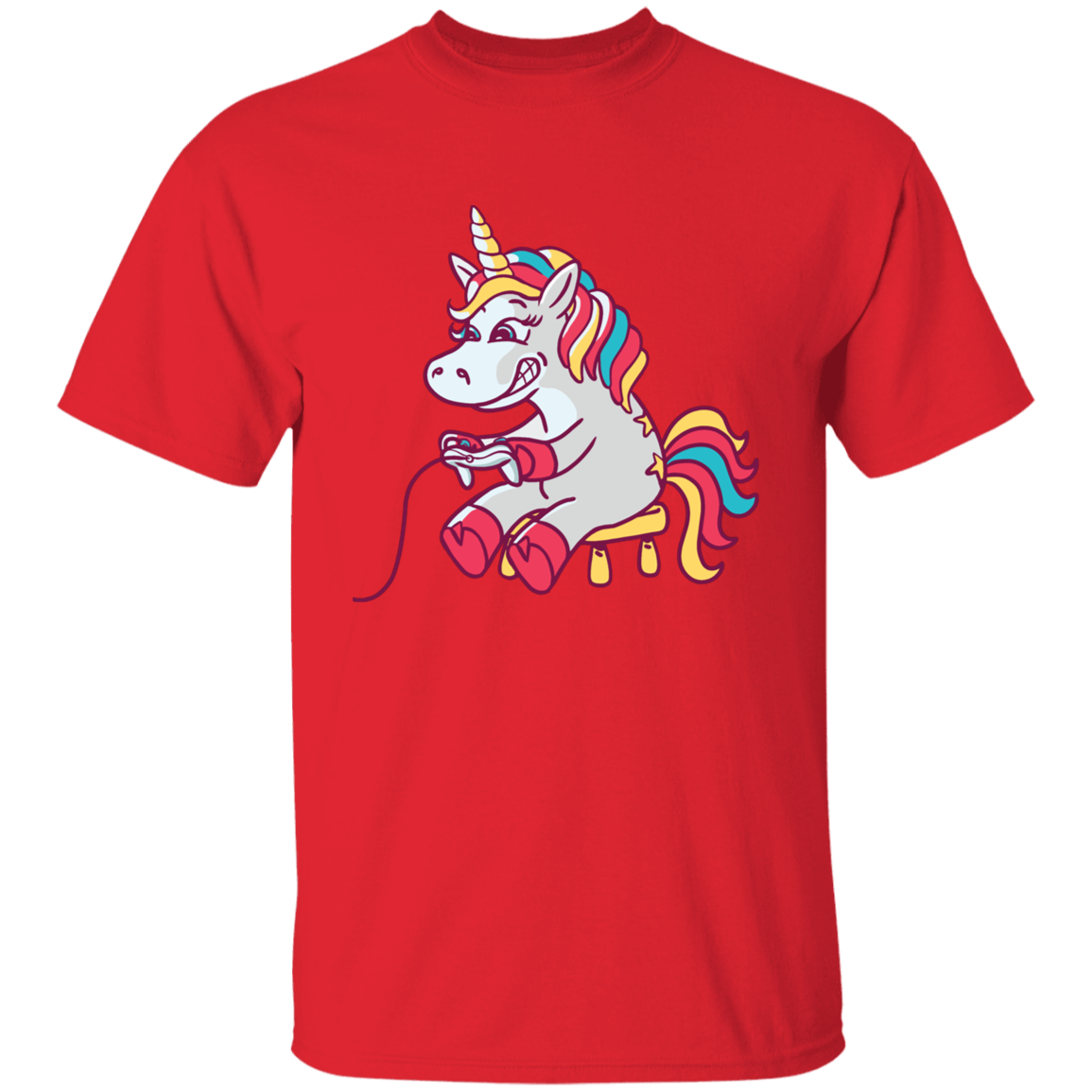 Gaming Unicorn T Shirt