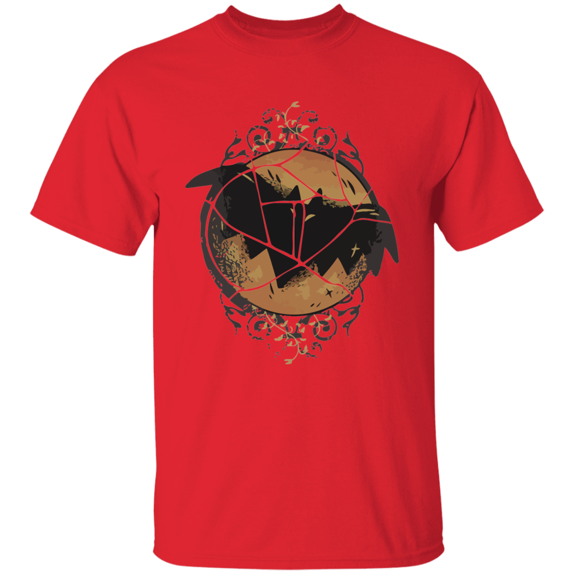 Dark Bat Halloween T Shirt