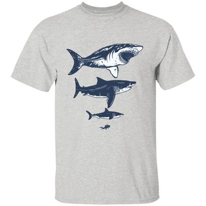 Megalodon sizes T-Shirt
