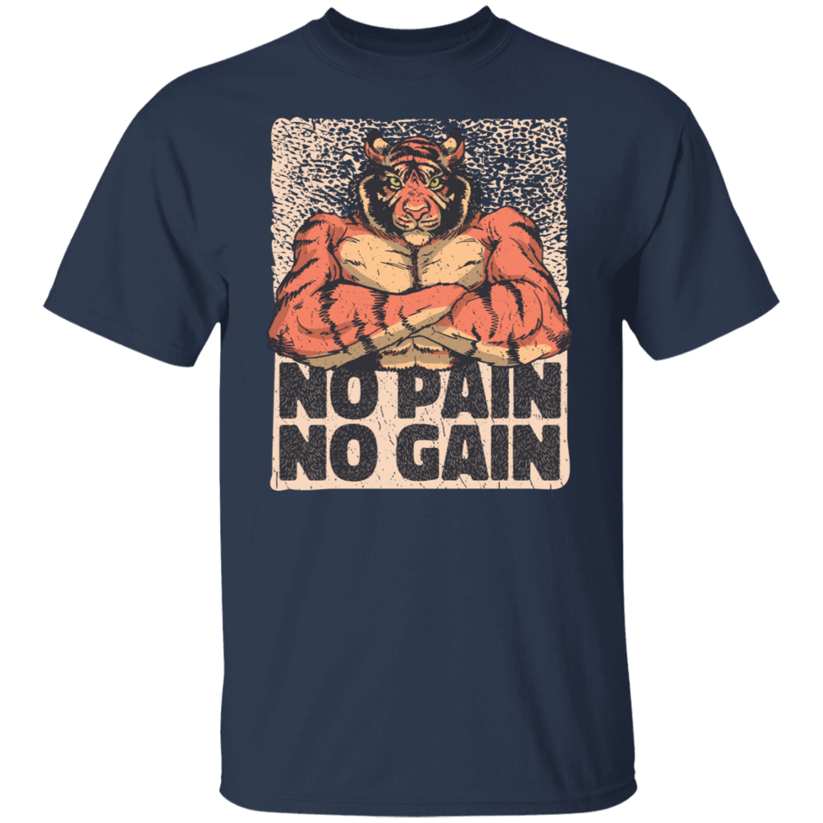 Muscular Tiger quote T-Shirt
