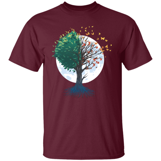 Tree Of Butterflies Autumn T-Shirt
