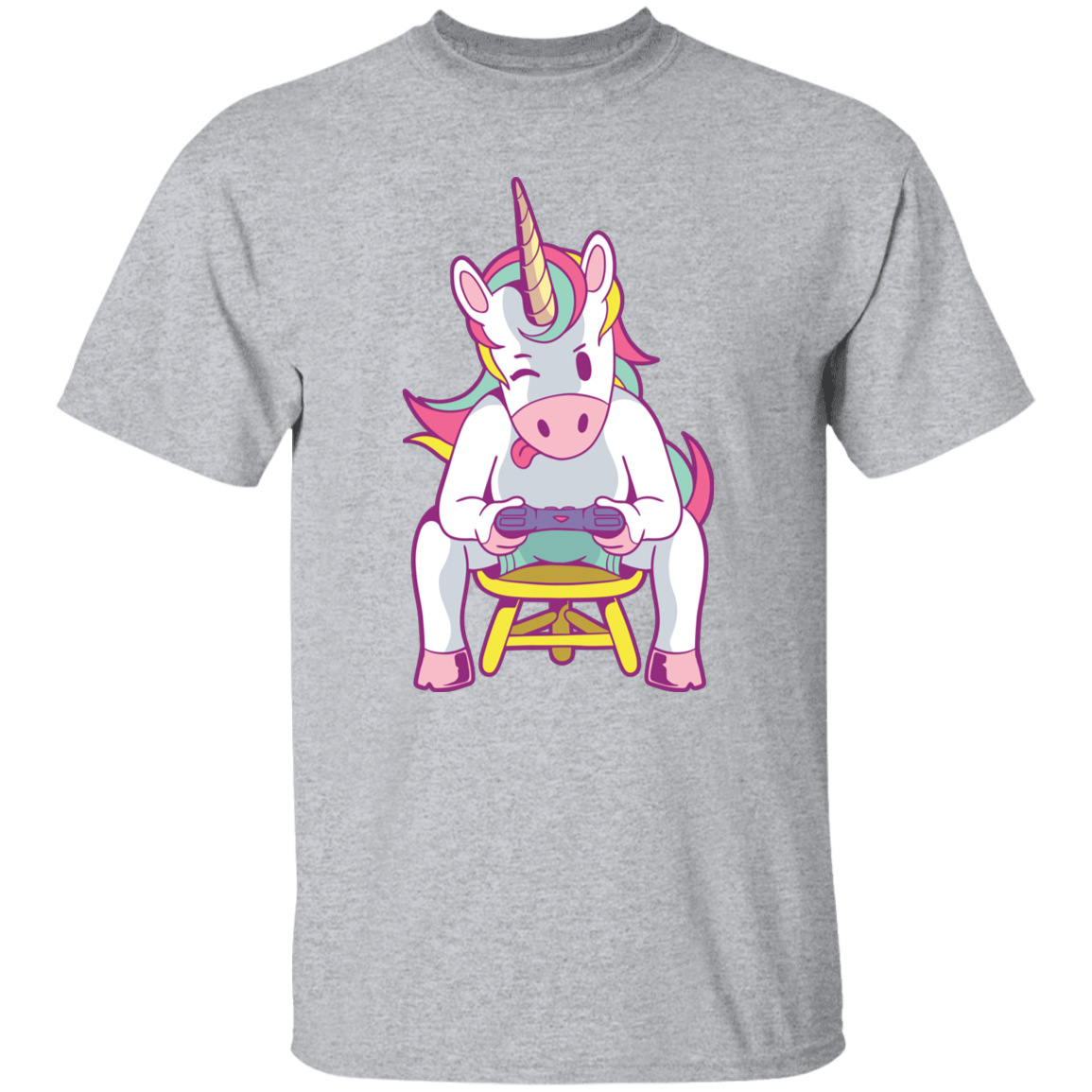 Unicorn Gamer T Shirt