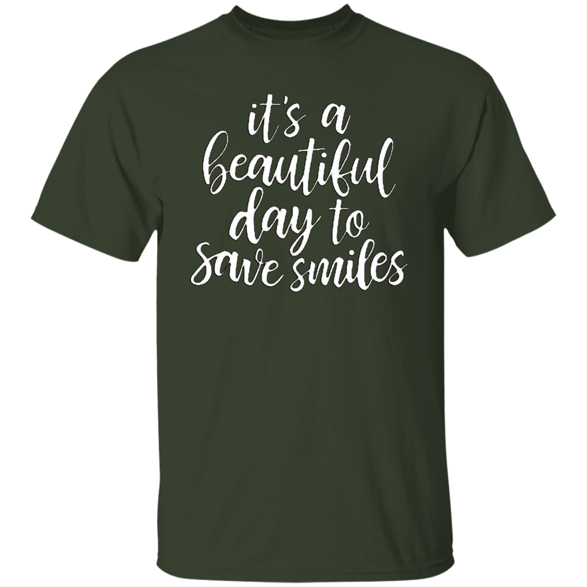 Cool T Shirt It's a Beautiful Day To Save Smiles