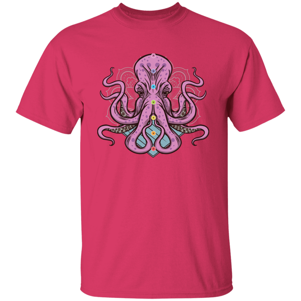 Octopus Chakras T-Shirt