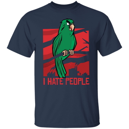 Parrot T-Shirt I Hate People