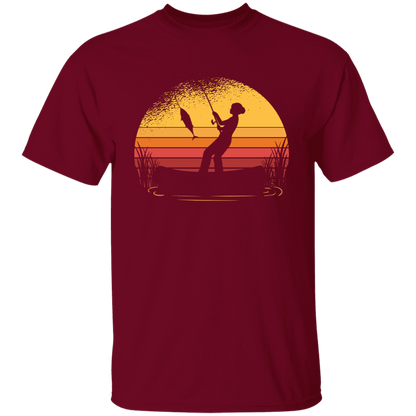 Woman fishing T-Shirt