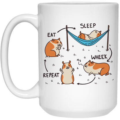 Hamster Guinea Pig Cycle Mug