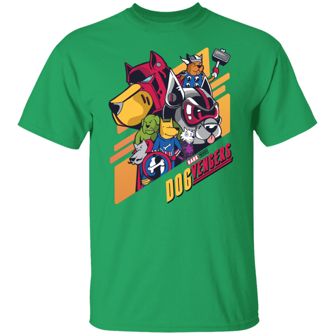 DogVengers T-Shirt Unleash the Canine Heroes!