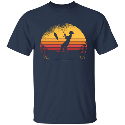 Woman fishing T-Shirt