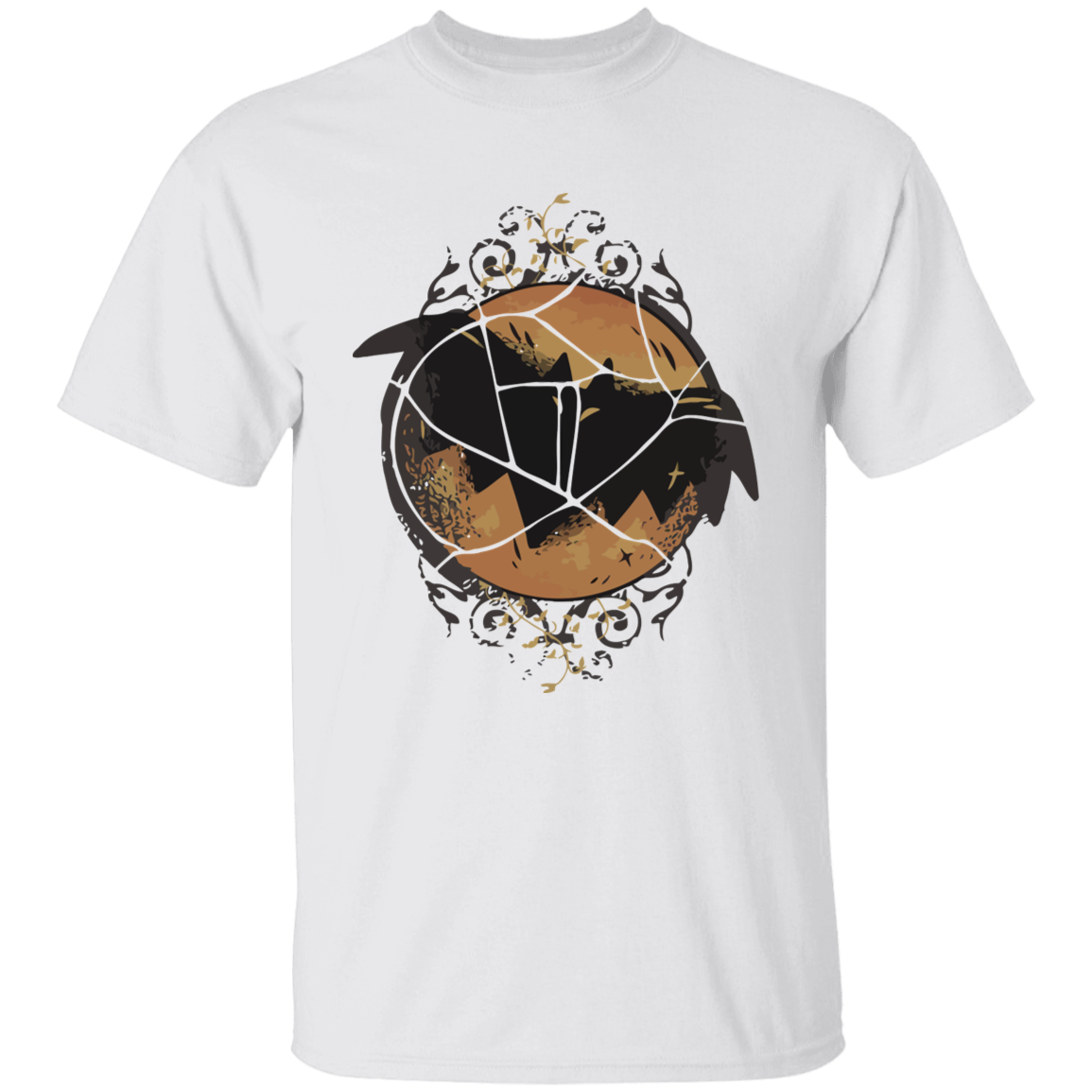 Dark Bat Halloween T Shirt