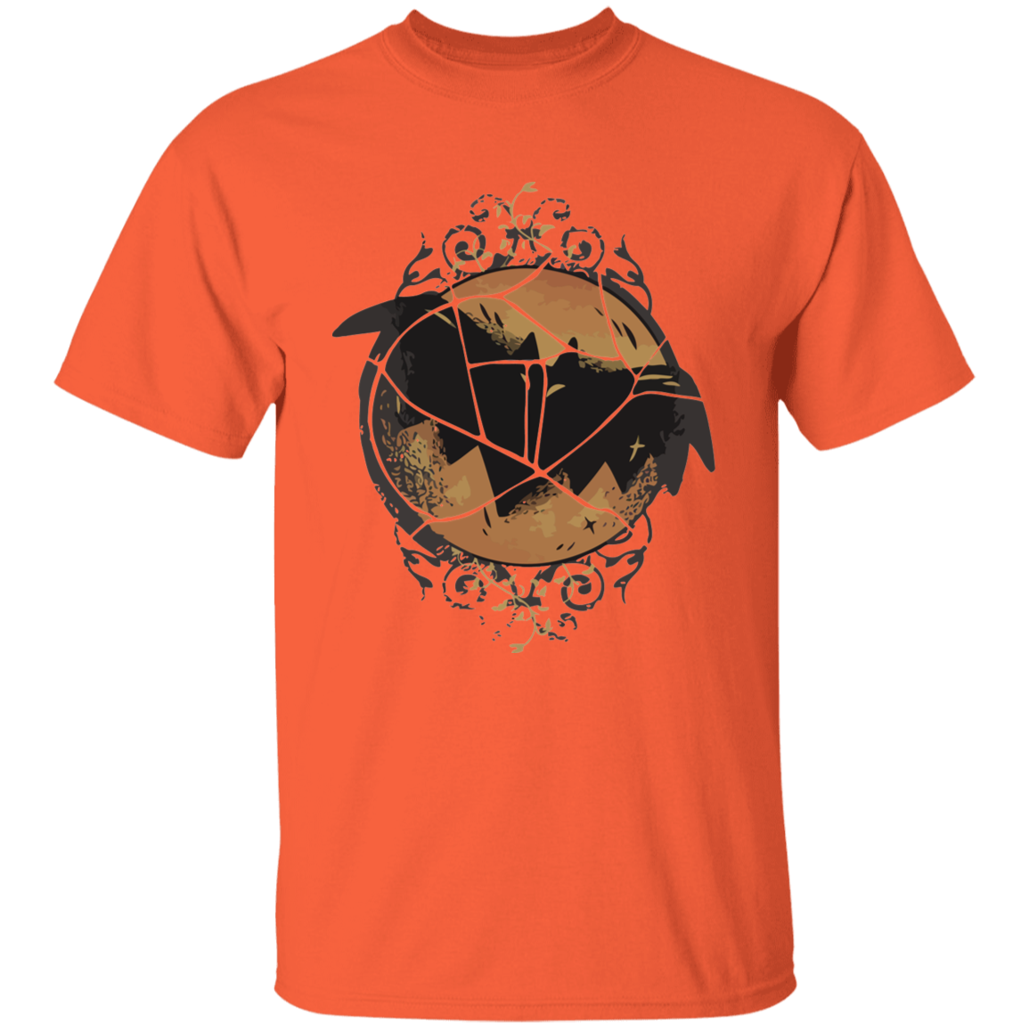 Dark Bat Halloween T Shirt