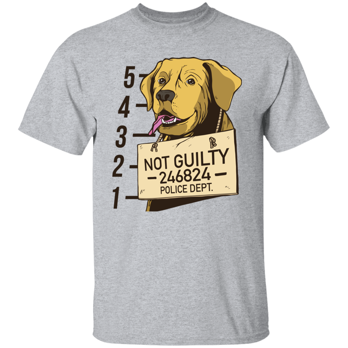 Dog  Mugshot T-Shirt