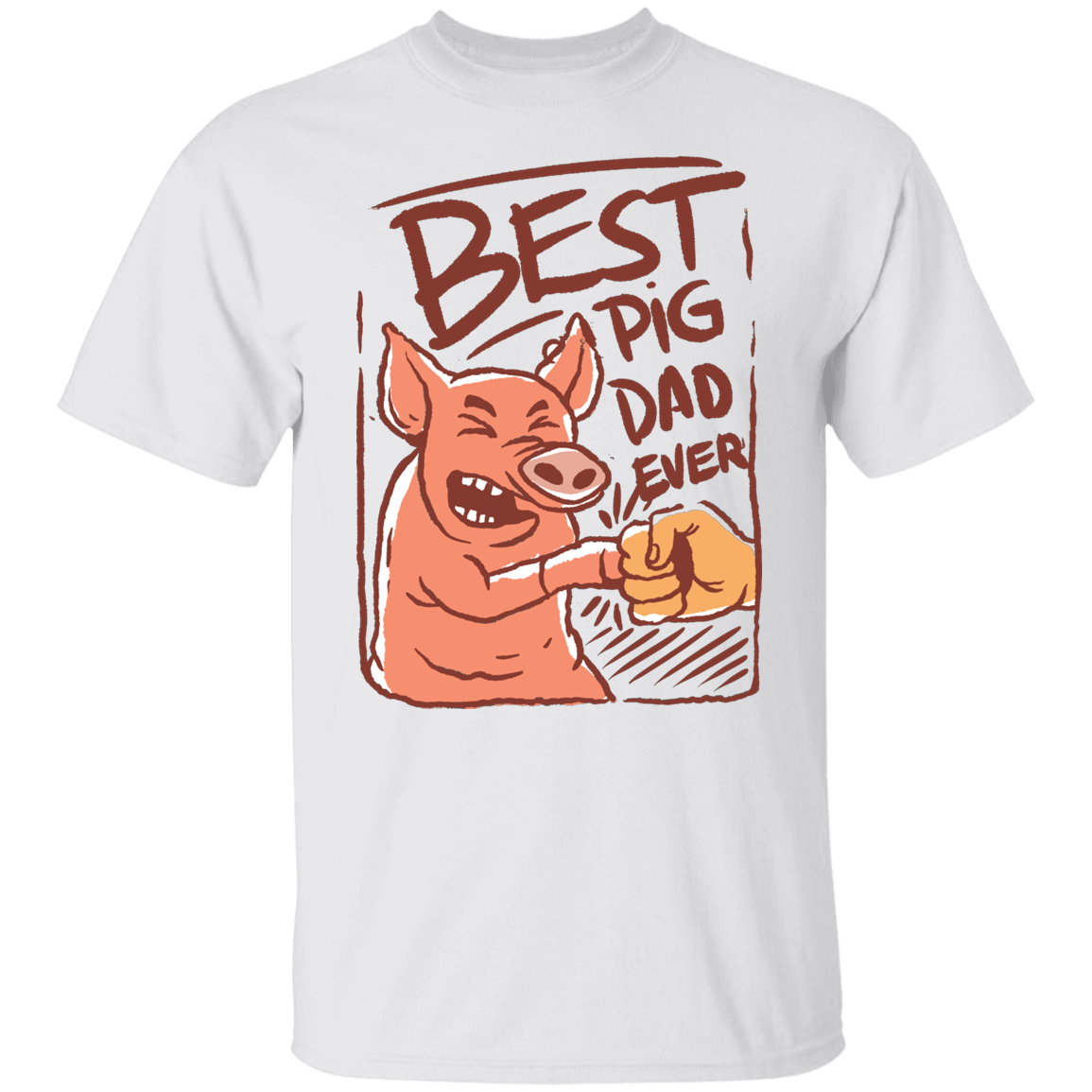 Best Pig Dad Ever T-Shirt