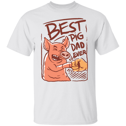 Best Pig Dad Ever T-Shirt