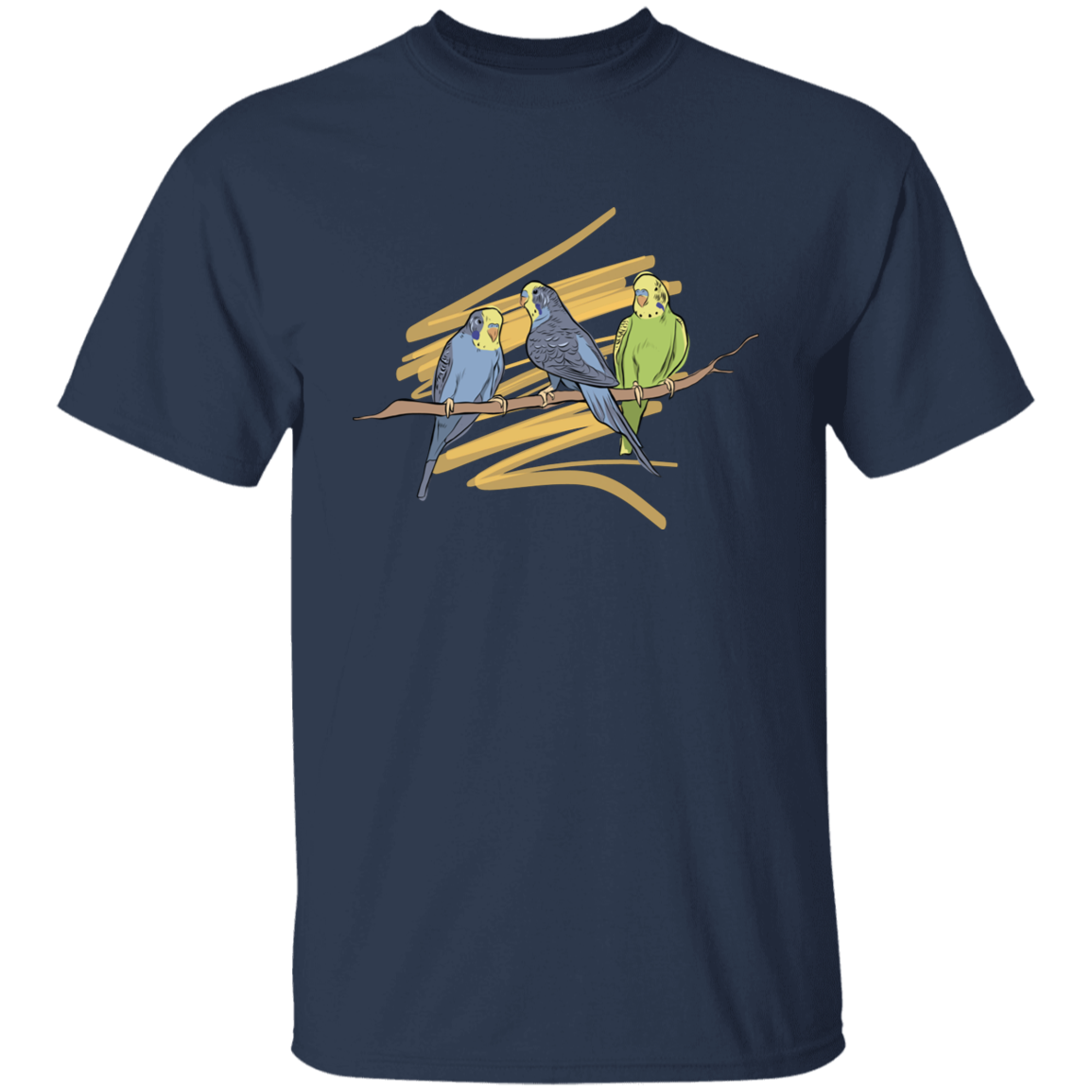 Birds On Branch T-Shirt