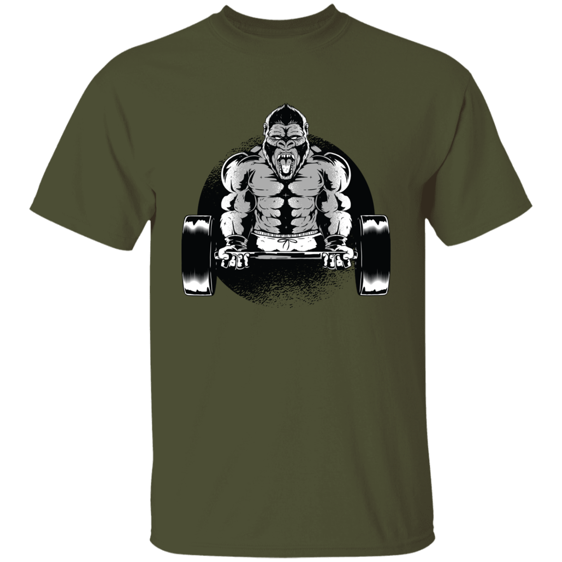 Gorilla Dumbbell T-Shirt