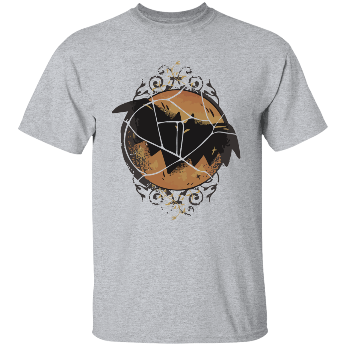 Dark Bat Halloween T Shirt