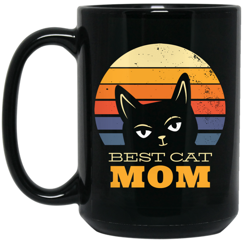 Best Cat Mom Coffee Mug