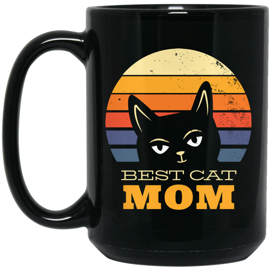 Best Cat Mom Coffee Mug