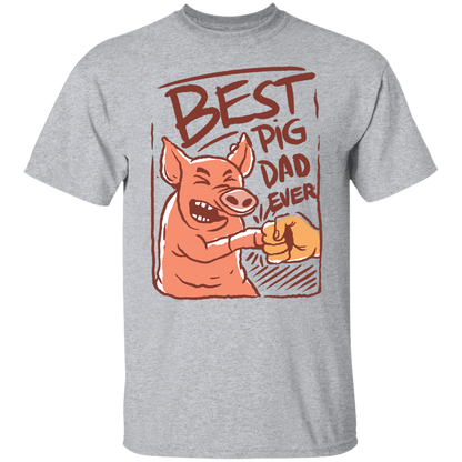 Best Pig Dad Ever T-Shirt