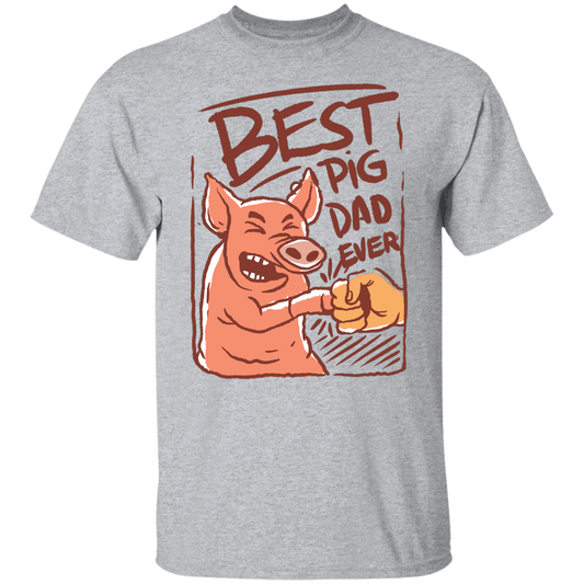 Best Pig Dad Ever T-Shirt