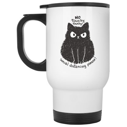 Angry Cat Animal Mugs & Bottle