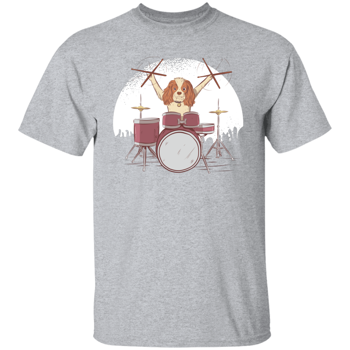 Drummer Dog T-Shirt