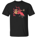 Unleash Your Inner Sea Monster with the Squid Attack Kraken Brooklyn Bridge T-Shirt!