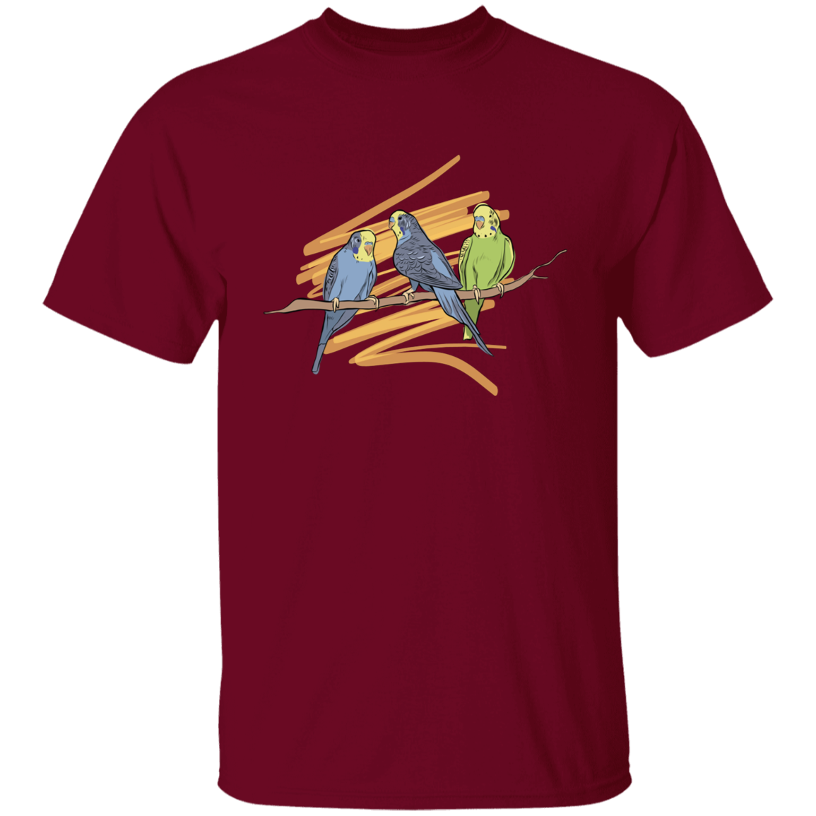 Birds On Branch T-Shirt