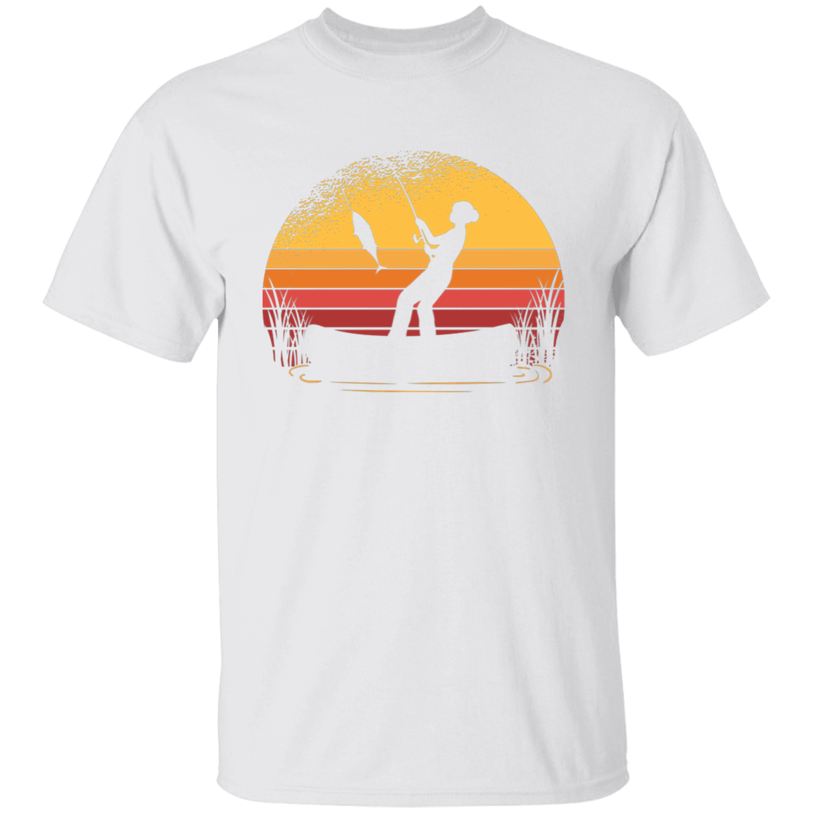 Woman fishing T-Shirt
