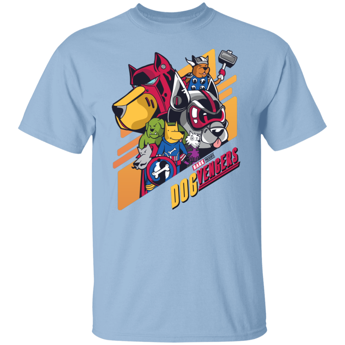 DogVengers T-Shirt Unleash the Canine Heroes!