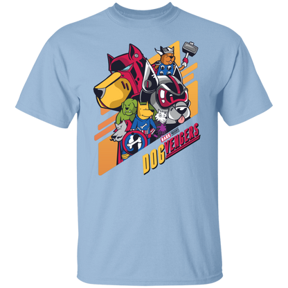 DogVengers T-Shirt Unleash the Canine Heroes!