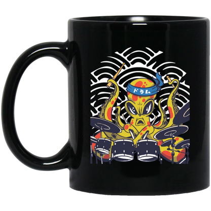 Octopus Drummer Coffee Mug