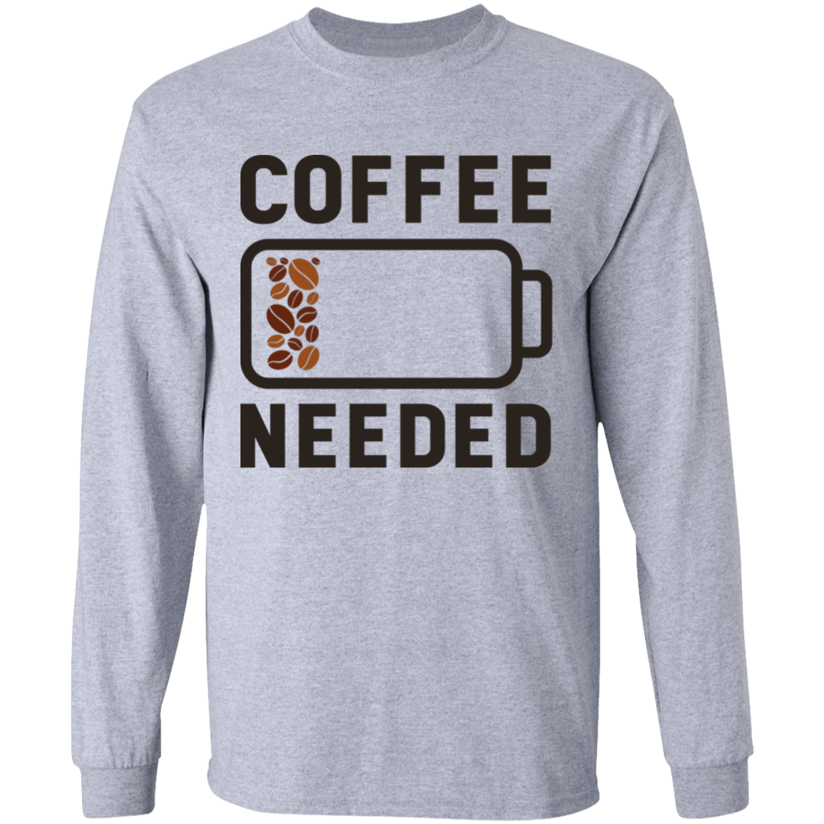 Coffee Beans Battery T Shirt
