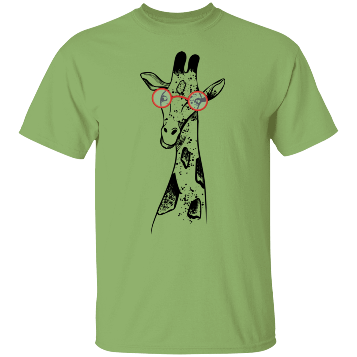 Giraffe With Glasses T-shirt