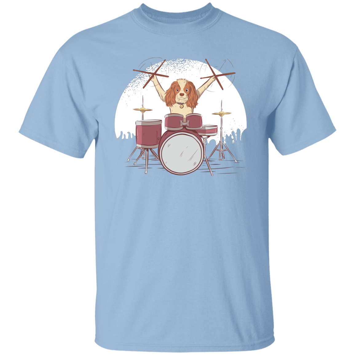Drummer Dog T-Shirt
