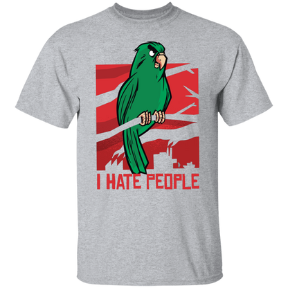 Parrot T-Shirt I Hate People
