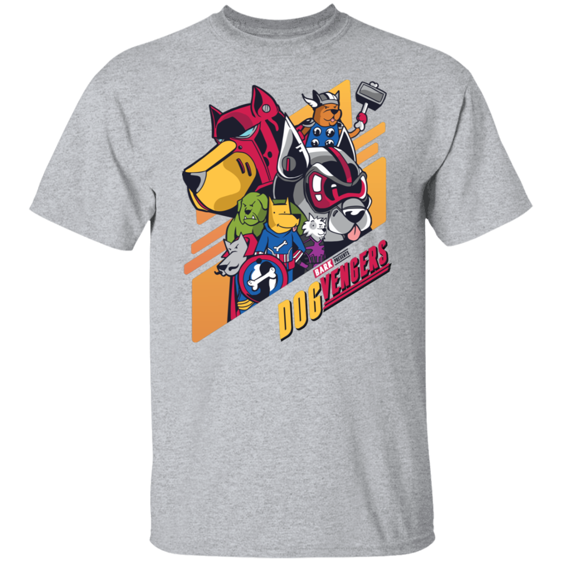 DogVengers T-Shirt Unleash the Canine Heroes!
