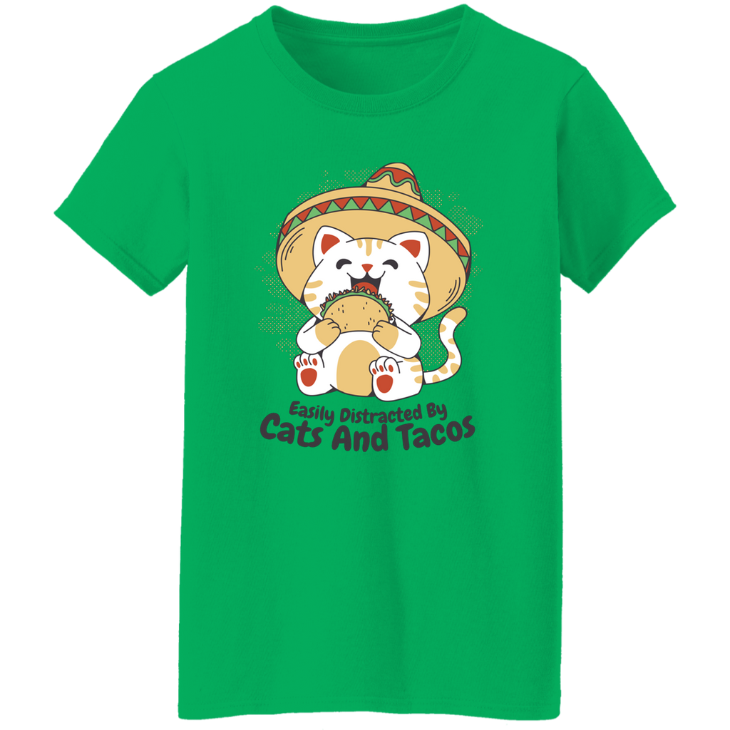 Cats and Tacos Ladies' T Shirt