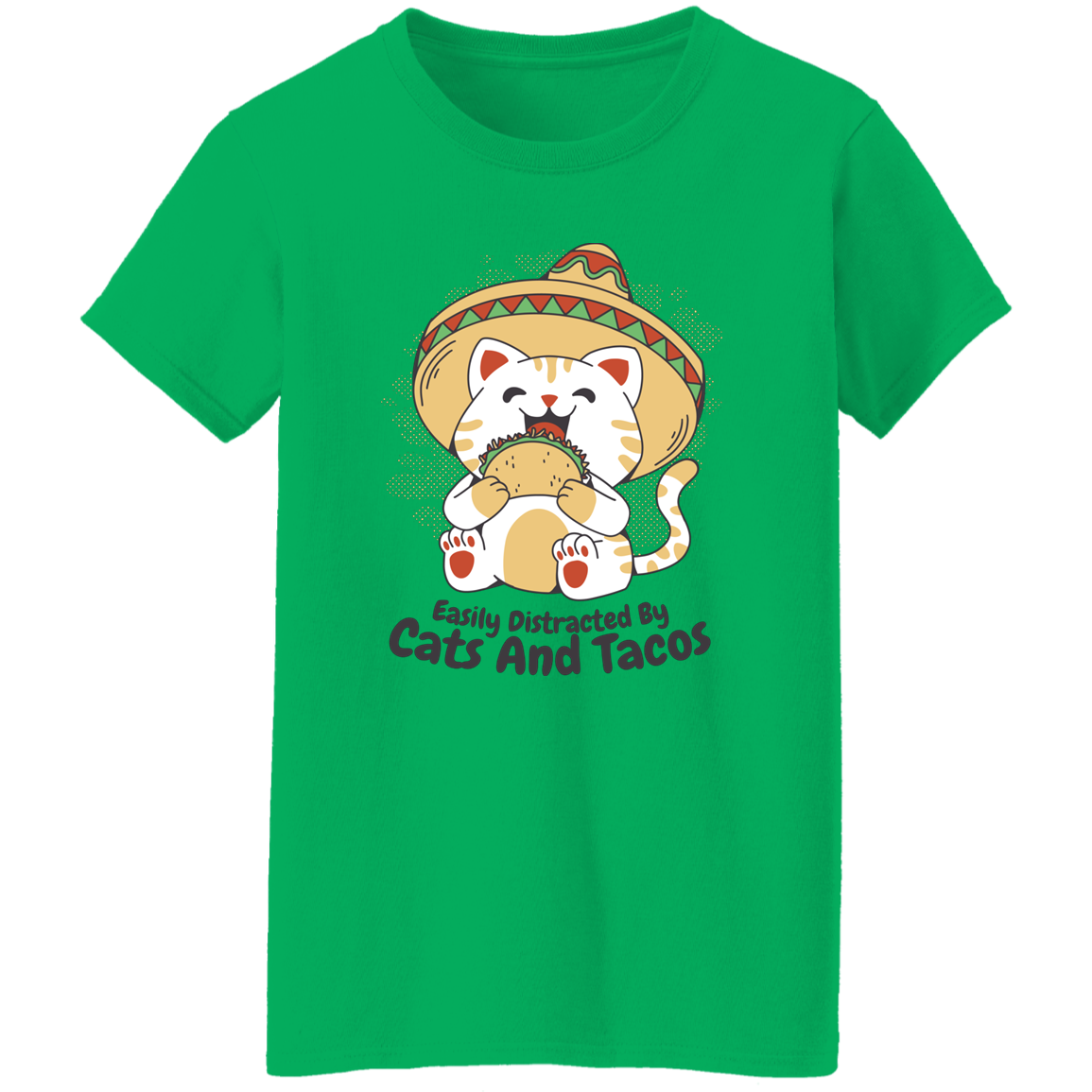 Cats and Tacos Ladies' T Shirt