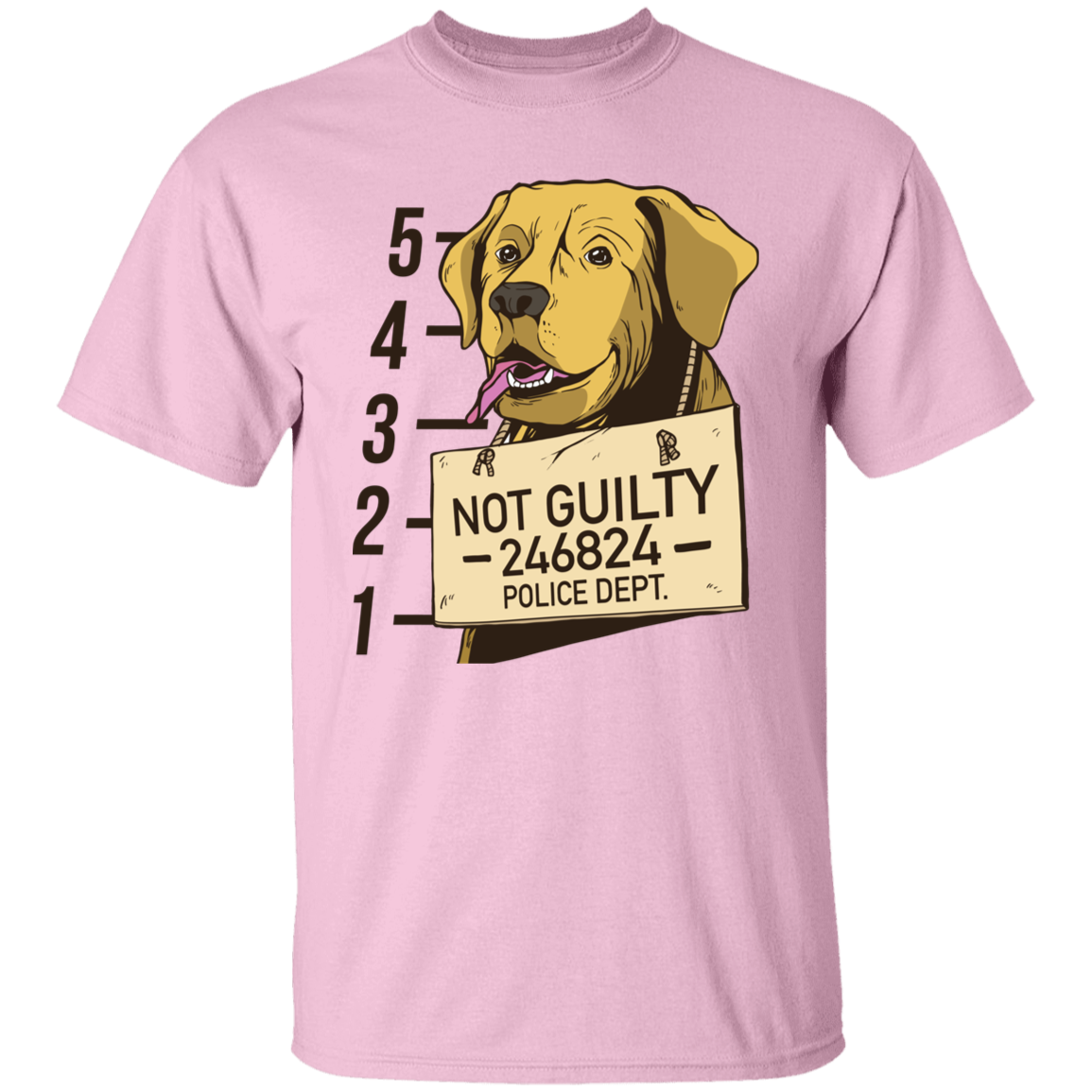 Dog  Mugshot T-Shirt