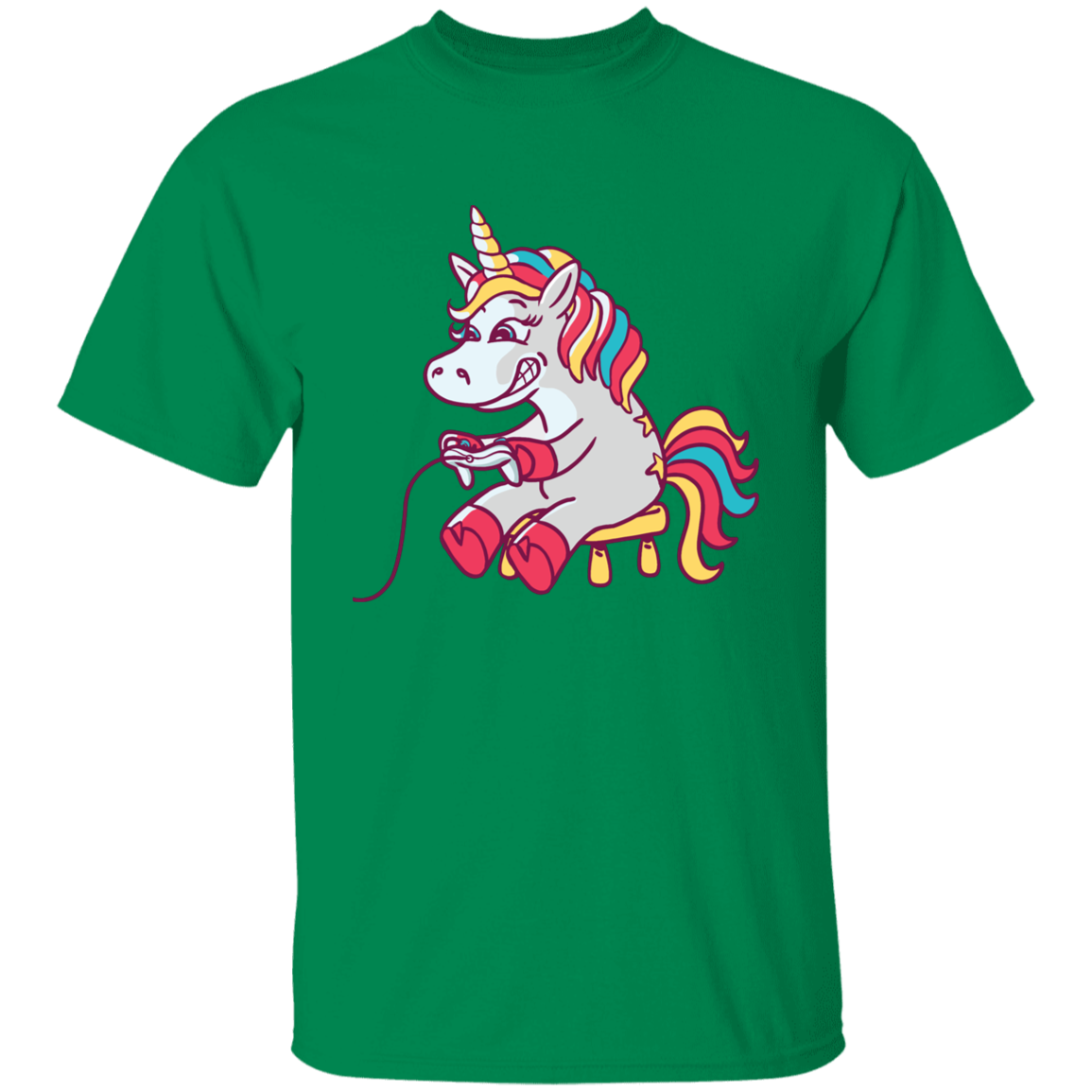 Gaming Unicorn T Shirt