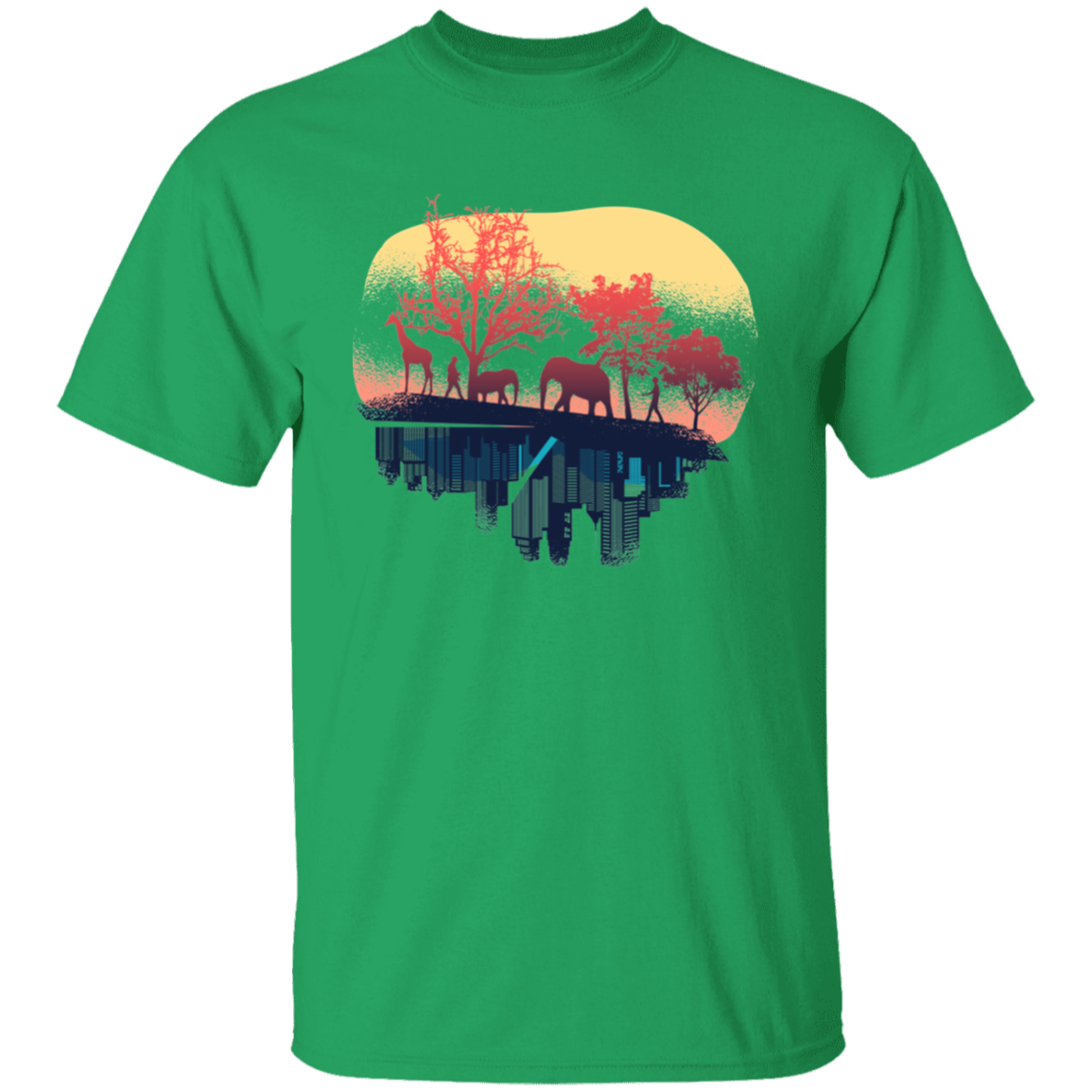 Nature And City T-Shirt