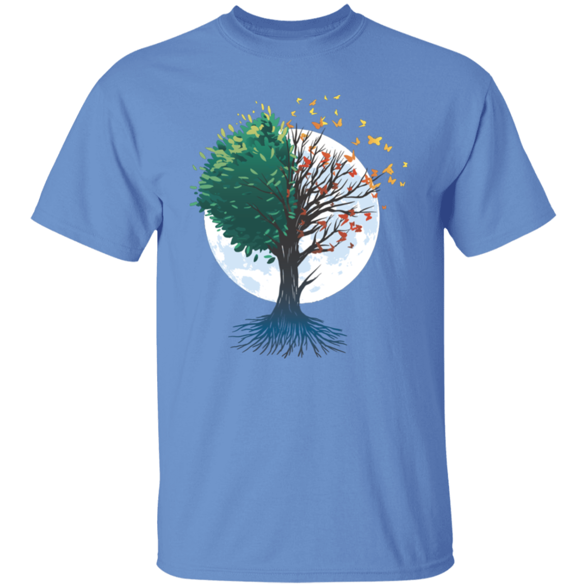 Tree Of Butterflies Autumn T-Shirt