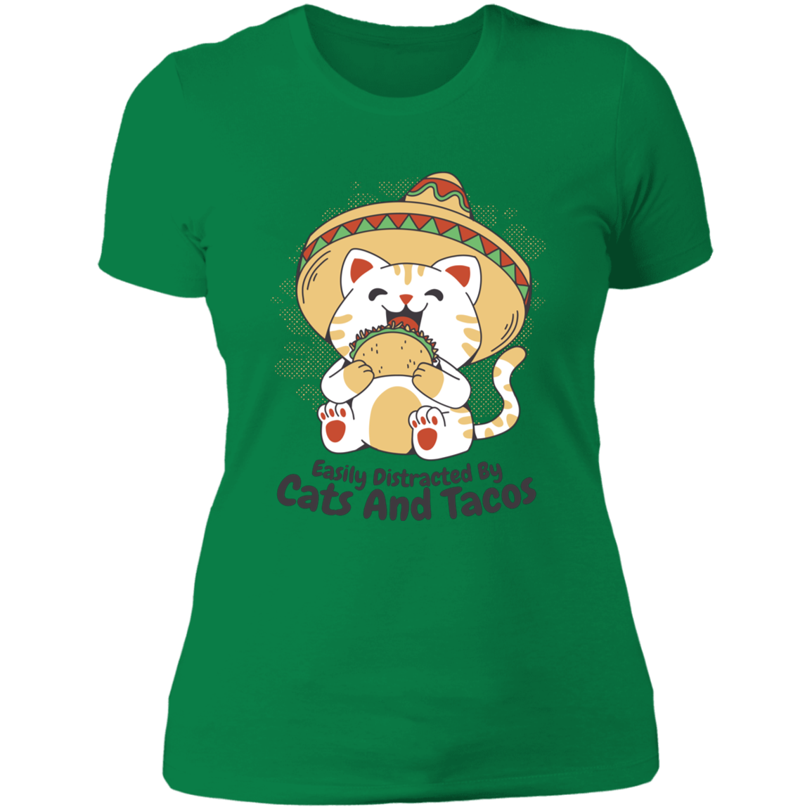 Cats and Tacos Ladies' T Shirt